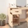 Schreibtischschrank aus massivem Kiefernholz 40x50x75 cm von vidaXL, Schließfächer und Lagerschränke - Ref: Foro24-820097, Pr...