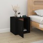 Schwarzer Nachttisch 50x39x47 cm von vidaXL, Schließfächer und Lagerschränke - Ref: Foro24-816690, Preis: 36,03 €, Rabatt: %