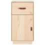 Schreibtischschrank aus massivem Kiefernholz 40x50x75 cm von vidaXL, Schließfächer und Lagerschränke - Ref: Foro24-820097, Pr...
