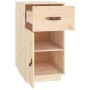 Schreibtischschrank aus massivem Kiefernholz 40x50x75 cm von vidaXL, Schließfächer und Lagerschränke - Ref: Foro24-820097, Pr...