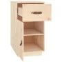 Solid pine wood desk cabinet 40x50x75 cm by vidaXL, Lockers and storage cabinets - Ref: Foro24-820097, Price: 99,40 €, Discou...