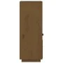Aparador alto madera maciza de pino marrón miel 34x40x108,5 cm de vidaXL, Aparadores - Ref: Foro24-820155, Precio: 65,62 €, D...