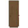 High sideboard solid honey brown pine wood 34x40x108.5 cm by vidaXL, Sideboards - Ref: Foro24-820155, Price: 65,62 €, Discoun...
