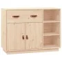 Sideboard aus massivem Kiefernholz, 98,5 x 40 x 75 cm von vidaXL, Sideboards - Ref: Foro24-820137, Preis: 123,67 €, Rabatt: %