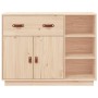 Sideboard aus massivem Kiefernholz, 98,5 x 40 x 75 cm von vidaXL, Sideboards - Ref: Foro24-820137, Preis: 126,01 €, Rabatt: %
