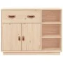 Sideboard aus massivem Kiefernholz, 98,5 x 40 x 75 cm von vidaXL, Sideboards - Ref: Foro24-820137, Preis: 123,67 €, Rabatt: %