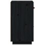 Solid black pine wood sideboard 34x40x75 cm by vidaXL, Sideboards - Ref: Foro24-820126, Price: 78,70 €, Discount: %