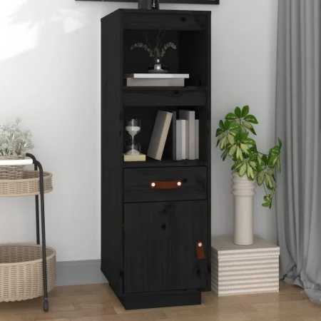 Hoher Massivholz-Pinien-Schrank 34x40x108,5 cm von vidaXL, Sideboards - Ref: Foro24-820156, Preis: 95,01 €, Rabatt: %