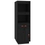 Aparador alto de madera maciza de pino negro 34x40x108,5 cm de vidaXL, Aparadores - Ref: Foro24-820156, Precio: 96,21 €, Desc...