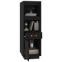 Aparador alto de madera maciza de pino negro 34x40x108,5 cm de vidaXL, Aparadores - Ref: Foro24-820156, Precio: 96,21 €, Desc...