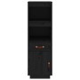 Aparador alto de madera maciza de pino negro 34x40x108,5 cm de vidaXL, Aparadores - Ref: Foro24-820156, Precio: 96,21 €, Desc...