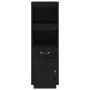 Aparador alto de madera maciza de pino negro 34x40x108,5 cm de vidaXL, Aparadores - Ref: Foro24-820156, Precio: 95,01 €, Desc...