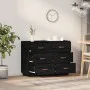 Anrichte Kiefer Massivholz schwarz 100x40x75 cm von vidaXL, Sideboards - Ref: Foro24-820146, Preis: 190,49 €, Rabatt: %