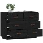 Anrichte Kiefer Massivholz schwarz 100x40x75 cm von vidaXL, Sideboards - Ref: Foro24-820146, Preis: 190,49 €, Rabatt: %