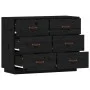 Anrichte Kiefer Massivholz schwarz 100x40x75 cm von vidaXL, Sideboards - Ref: Foro24-820146, Preis: 190,49 €, Rabatt: %