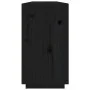Anrichte Kiefer Massivholz schwarz 100x40x75 cm von vidaXL, Sideboards - Ref: Foro24-820146, Preis: 190,49 €, Rabatt: %