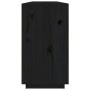 Aparador madera maciza de pino negro 100x40x75 cm