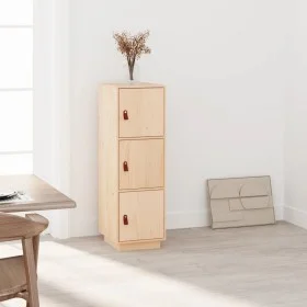 Hohes Sideboard aus massivem Kiefernholz 34x40x108,5 cm von vidaXL, Sideboards - Ref: Foro24-820167, Preis: 83,16 €, Rabatt: %