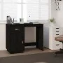 Schreibtisch aus massivem Kiefernholz schwarz 95x50x75 cm von vidaXL, Schreibtische - Ref: Foro24-820106, Preis: 140,74 €, Ra...