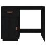 Schreibtisch aus massivem Kiefernholz schwarz 95x50x75 cm von vidaXL, Schreibtische - Ref: Foro24-820106, Preis: 142,83 €, Ra...