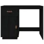 Schreibtisch aus massivem Kiefernholz schwarz 95x50x75 cm von vidaXL, Schreibtische - Ref: Foro24-820106, Preis: 140,74 €, Ra...