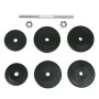 Juego de mancuernas 9 piezas 15 kg de vidaXL, Peso libre - Ref: Foro24-90236, Precio: 46,80 €, Descuento: %