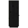 Solid black pine wood sideboard 67x40x108.5 cm by vidaXL, Sideboards - Ref: Foro24-820161, Price: 119,72 €, Discount: %