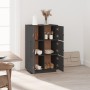 Sideboard aus massivem grauem Kiefernholz, 67 x 40 x 108,5 cm von vidaXL, Sideboards - Ref: Foro24-820174, Preis: 152,58 €, R...