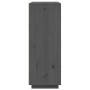 Solid gray pine wood sideboard 67x40x108.5 cm by vidaXL, Sideboards - Ref: Foro24-820174, Price: 152,58 €, Discount: %