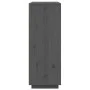 Solid gray pine wood sideboard 67x40x108.5 cm by vidaXL, Sideboards - Ref: Foro24-820174, Price: 150,71 €, Discount: %