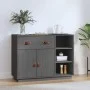 Sideboard aus massivem grauem Kiefernholz, 98,5 x 40 x 75 cm von vidaXL, Sideboards - Ref: Foro24-820139, Preis: 181,17 €, Ra...