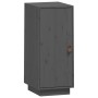 Solid gray pine wood sideboard 34x40x75 cm by vidaXL, Sideboards - Ref: Foro24-820114, Price: 73,50 €, Discount: %