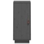 Solid gray pine wood sideboard 34x40x75 cm by vidaXL, Sideboards - Ref: Foro24-820114, Price: 73,50 €, Discount: %
