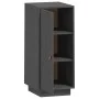 Aparador de madera maciza de pino gris 34x40x75 cm de vidaXL, Aparadores - Ref: Foro24-820114, Precio: 72,61 €, Descuento: %