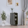Solid gray pine wood sideboard 34x40x75 cm by vidaXL, Sideboards - Ref: Foro24-820114, Price: 73,50 €, Discount: %