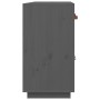 Solid gray pine wood sideboard 98.5x40x75 cm by vidaXL, Sideboards - Ref: Foro24-820139, Price: 184,14 €, Discount: %