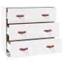 Sideboard aus massivem weißem Kiefernholz, 80 x 40 x 75 cm von vidaXL, Sideboards - Ref: Foro24-820108, Preis: 111,68 €, Raba...