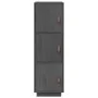 Tall sideboard in solid gray pine wood 34x40x108.5 cm by vidaXL, Sideboards - Ref: Foro24-820169, Price: 96,35 €, Discount: %