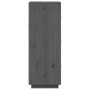 Tall sideboard in solid gray pine wood 34x40x108.5 cm by vidaXL, Sideboards - Ref: Foro24-820169, Price: 97,56 €, Discount: %