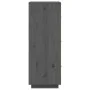 Tall sideboard in solid gray pine wood 34x40x108.5 cm by vidaXL, Sideboards - Ref: Foro24-820169, Price: 96,35 €, Discount: %