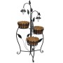Cesta Para Plantas Con Luces LED de vidaXL, Maceteros y jardineras - Ref: Foro24-40543, Precio: 59,19 €, Descuento: %