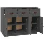 Sideboard aus massivem grauem Kiefernholz, 100 x 40 x 75 cm von vidaXL, Sideboards - Ref: Foro24-820149, Preis: 171,57 €, Rab...