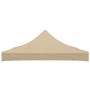 Techo de carpa para celebraciones beige 270 g/m²