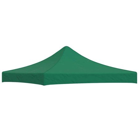 Techo de carpa para celebraciones verde 3x3 m 270 g/m²