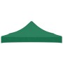 Techo de carpa para celebraciones verde 3x3 m 270 g/m²