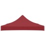 Techo de carpa para celebraciones burdeos 3x3 m 270 g/m²