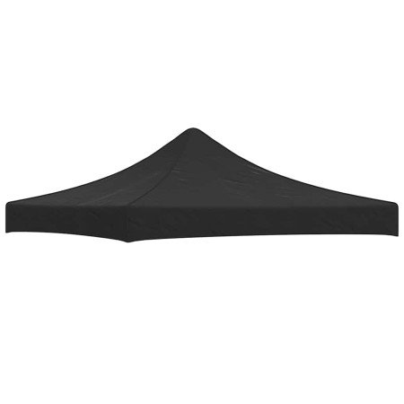 Techo de carpa para celebraciones negro 3x3 m 270 g/m²