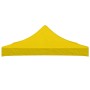 Techo de carpa para celebraciones amarillo 3x3 m 270 g/m²