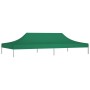 Techo de carpa para celebraciones verde 6x3 m 270 g/m²