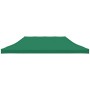Techo de carpa para celebraciones verde 6x3 m 270 g/m²